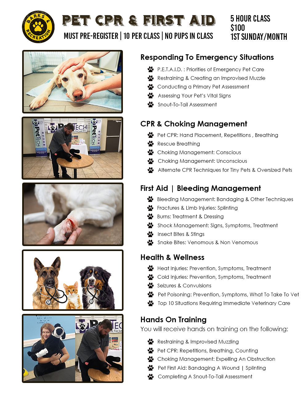 Pet Cpr Classes